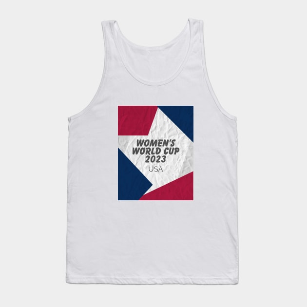 Women’s World Cup 2023 USA Tank Top by Designedby-E